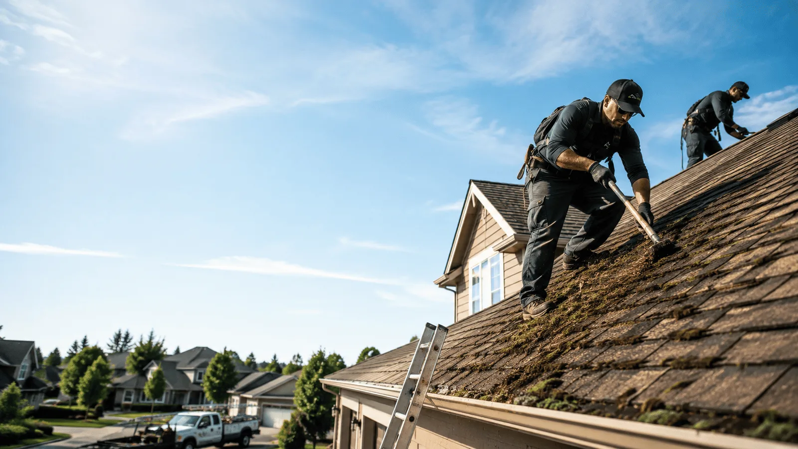 Roof Moss Removal in Vienna, IL near me